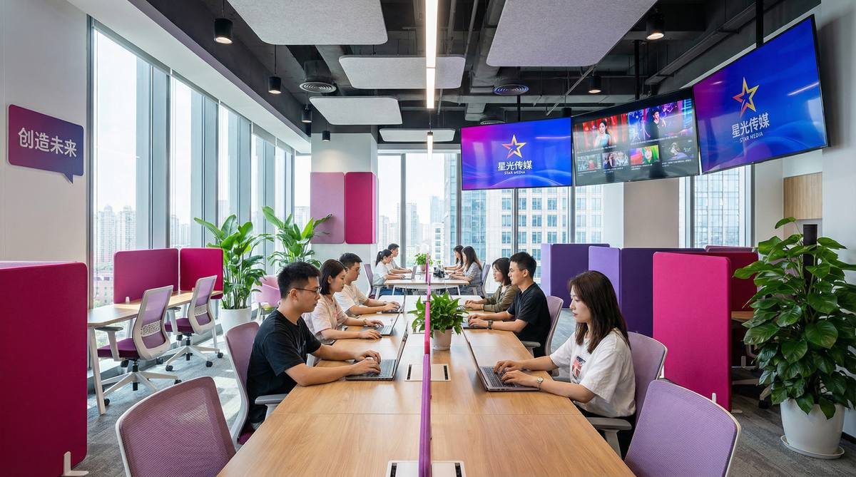 萝莉岛影视传媒公司团队